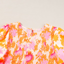  Jane Sleeve Ruffle Mini Dress