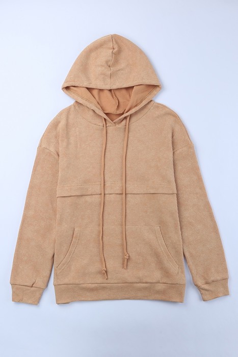 Janelle Knit Kangaroo Hooded Sweatshirt