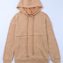 Janelle Knit Kangaroo Hooded Sweatshirt