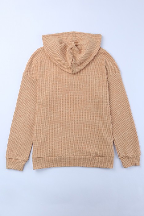 Janelle Knit Kangaroo Hooded Sweatshirt