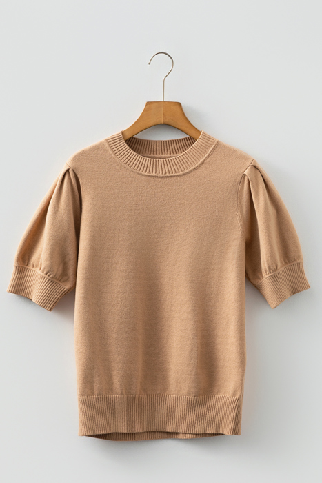 Jasmine Short Puff Sleeve Sweater