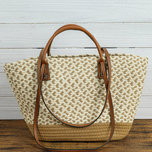 Jaylani Woven Tote Bag