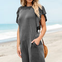  Jocelyn Ruffled Flutter Sleeve Dress