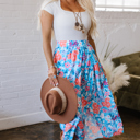  Jocelyn Waist Wrap Long Skirt