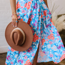  Jocelyn Waist Wrap Long Skirt