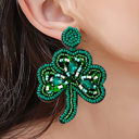  Jolene Rice Beaded Stud Earrings