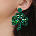  Jolene Rice Beaded Stud Earrings