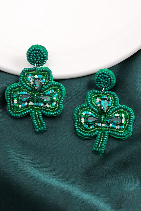 Jolene Rice Beaded Stud Earrings