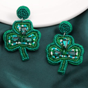  Jolene Rice Beaded Stud Earrings