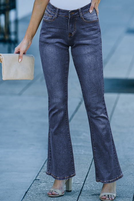 Jolie Wash Vintage Wide Leg Jeans