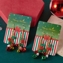  Jordan Bells Dangle Hook Earrings