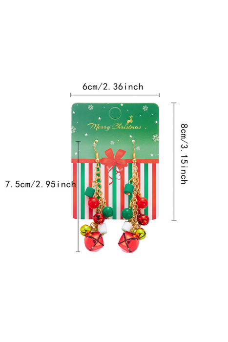 Jordan Bells Dangle Hook Earrings