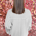  Jordyn Sleeve Henley top Long Sleeve PLUS Top