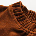  Josephine Puff Sleeve Velvet Top