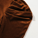  Josephine Puff Sleeve Velvet Top