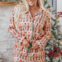 Pink Medium Josiva 2pcs Pajama Short Set