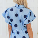  Journey Polka Dot Buttoned Blouse