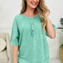  Julie Mineral Wash T Shirt