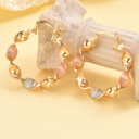  Julieta Plated alloy Hoop Earrings