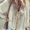  June Puff Sleeve Loose Shirt