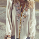  June Puff Sleeve Loose Shirt