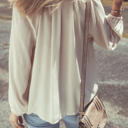  June Puff Sleeve Loose Shirt