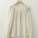  June Puff Sleeve Loose Shirt