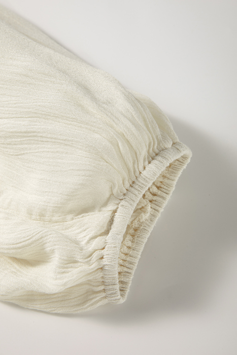 June Puff Sleeve Loose Shirt