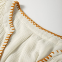  June Puff Sleeve Loose Shirt