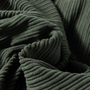  Jungle Green Plus Size Corduroy Pocketed Wide Leg Overall