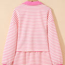 Juniper Stripe Collared Pullover and Skort Outfit
