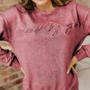  Kaia Mineral Wash Loose Sweatshirt