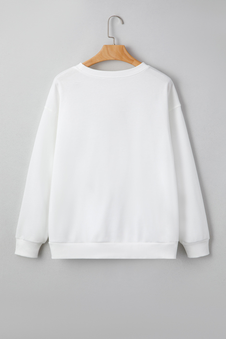 Kaitlyn Patched Drop Shoulder Sweatshirt