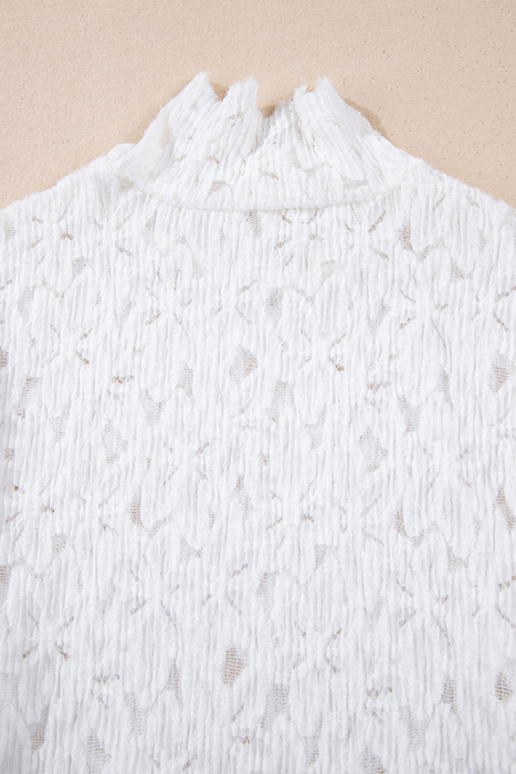 Kaliyah See Through Mock Long Sleeve Top