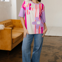  Kallie Half Sleeve Loose Top