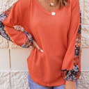  Karina Eyelet thermal Knit Top