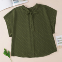  Kataleya Mock Tied Nape PLUS Top