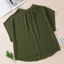  Kataleya Mock Tied Nape PLUS Top