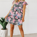  Kathryn Embellished Tiered Mini Dress