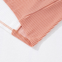  Kayla Color Block Corded Long Sleeve Top