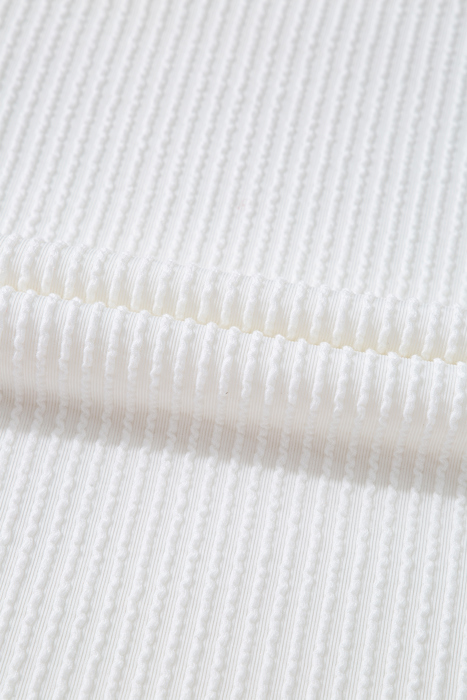 Kayla Color Block Corded Long Sleeve Top