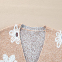  Keily Print Knitted Up Cardigan