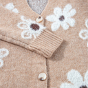  Keily Print Knitted Up Cardigan
