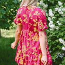  Keira Floral Smock Dress