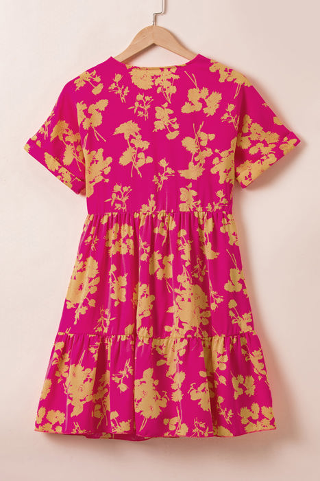 Keira Floral Smock Dress