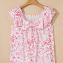  Kelly Bow Back Square Blouse