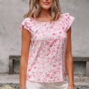 Pink Small Kelly Bow Back Square Blouse