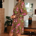  Kelly Hem Puff Sleeve Dress