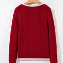  Kennedy Cable Knit Buttoned Cardigan