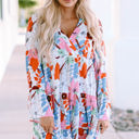  Kensley Floral Tiered Mini Dress